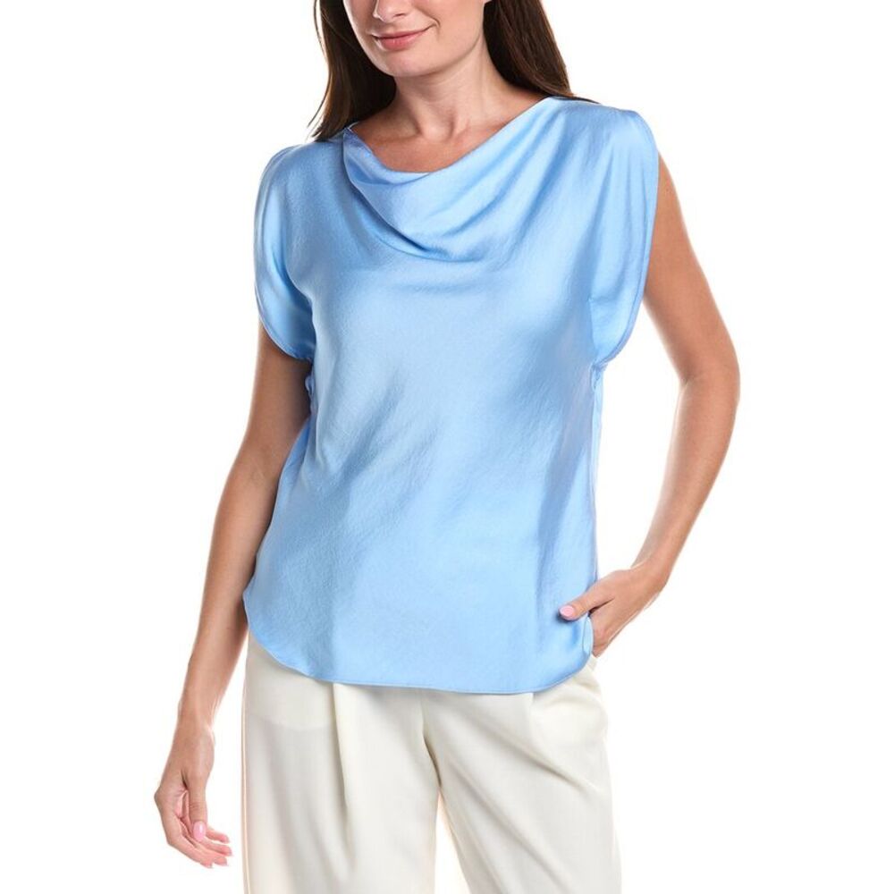 Joseph Ribkoff Womens Sleeveless Blouse, Blue